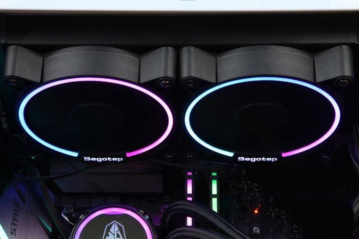 享受RGB灯效带来的澎湃激情 鑫谷套件酷炫光污染装机详细图文评测