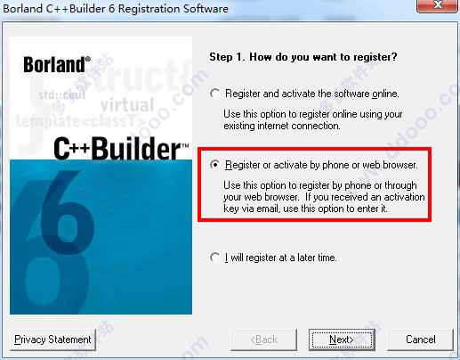 Borland C++ Builder6.0中文破解安装详细图文教程(附注册机)