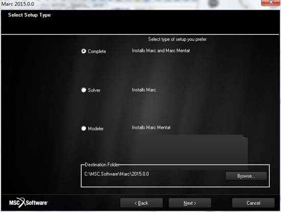 MSC Marc 2015安装及破解详细图文教程