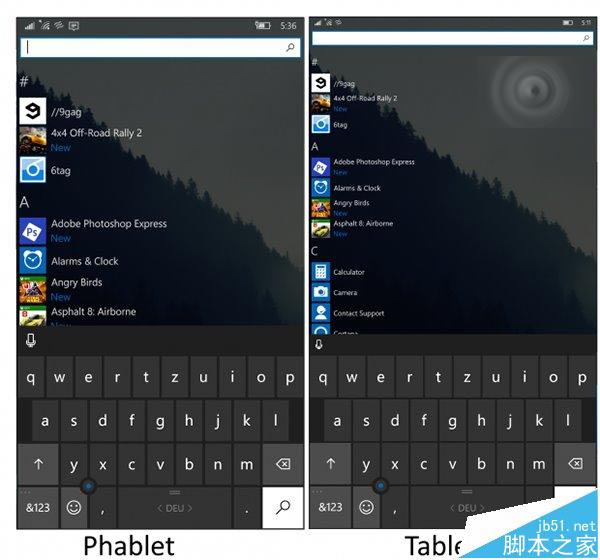 Lumia1520手机演示Win10 Mobile预览版10549截图欣赏