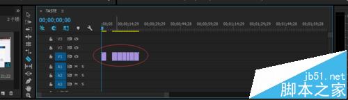 Premiere Pro CS6怎么删除影片中的片段?