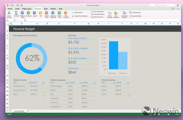 [下载]Office 2016 for Mac新预览版  Excel上手体验