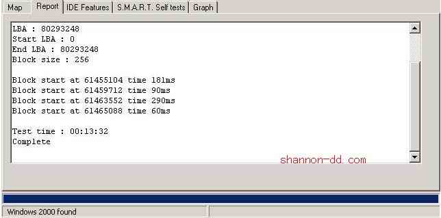用HDD Scan检测和修复硬盘故障(图解使用说明)