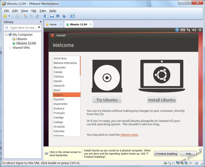 win7使用vmware安装ubuntu详细步骤