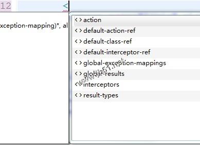 MyEclipse中配置struts.xml自动提示的方法