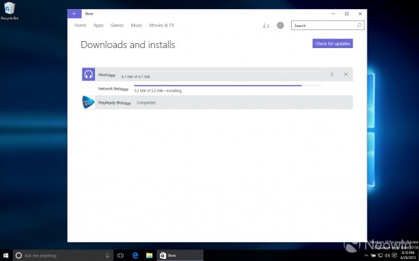 Windows 10 Build 10154上手操作截图欣赏