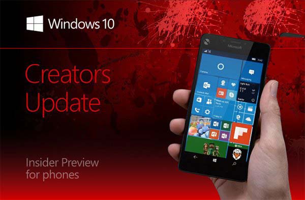 Win10 Mobile创造者更新预览版15031今日推送
