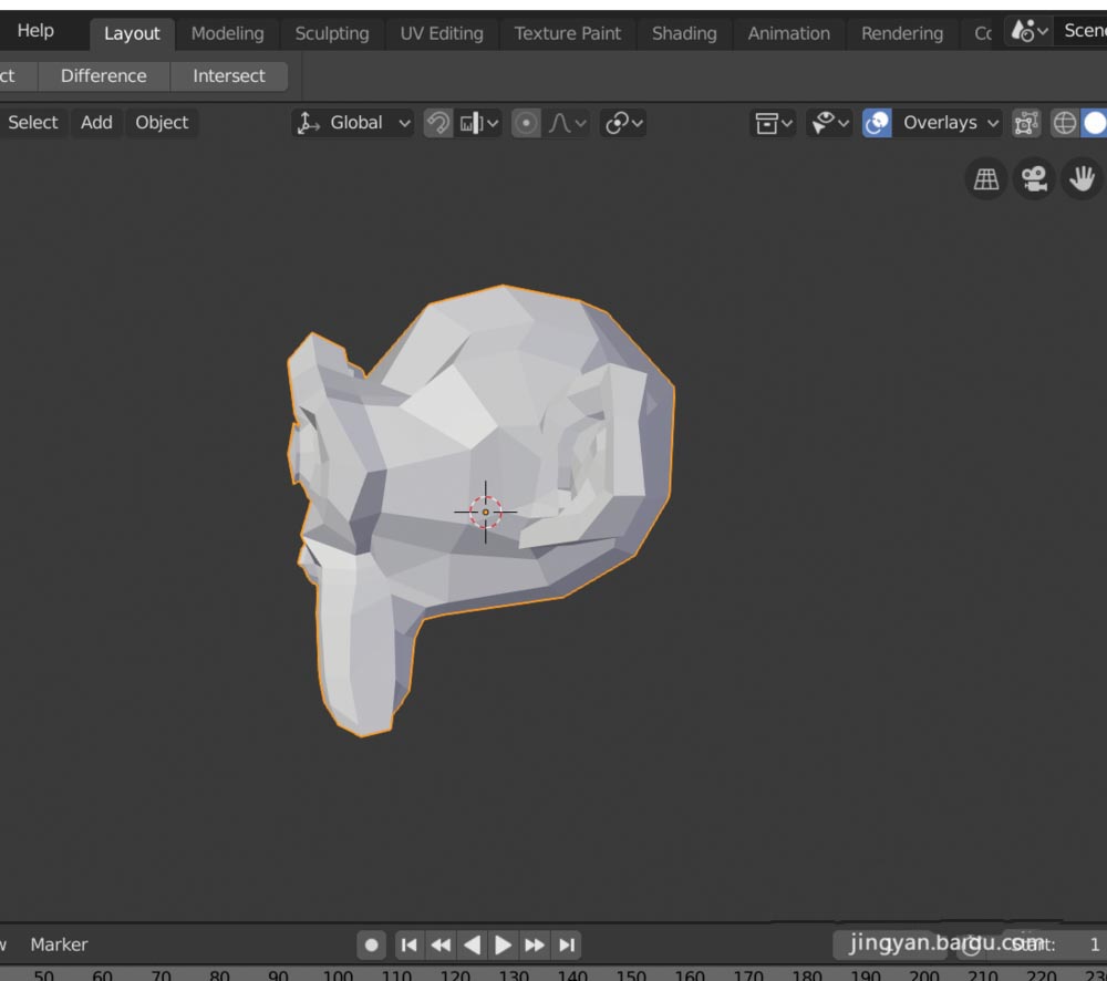 blender怎么快速切换视图角度?