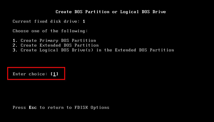 VMware 虚拟机 安装 DOS6.22（二）系统安装篇