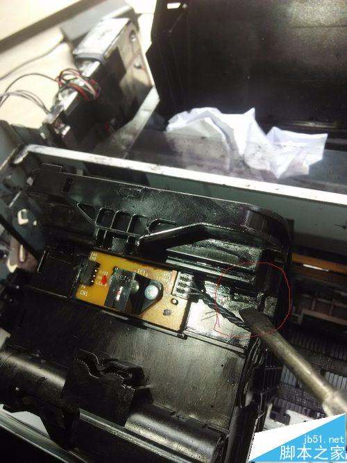EPSON爱普生R330打印机怎么拆机取喷头?