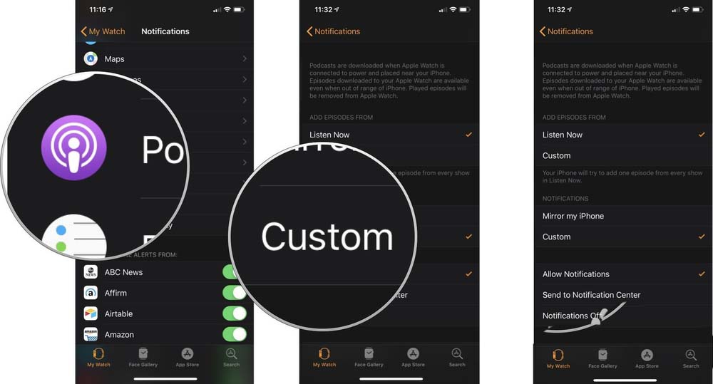 AppleWatch怎么设置各种应用程序通知?