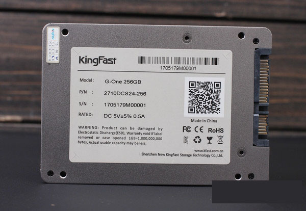金速G-One固态硬盘怎么样？金速G-One 256GB SSD图文评测