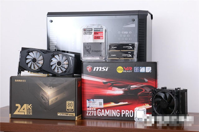 全侧透DIY装机实录：超详细i7-7700K配RX580组装电脑教程(附配置清单)