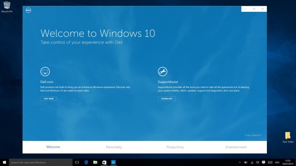 Dell设备升级Windows 10后 专有欢迎应用一览