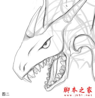 如何使用openCanvas(CG手绘软件)画出一条史前的红龙?openCanvas绘画红龙教程