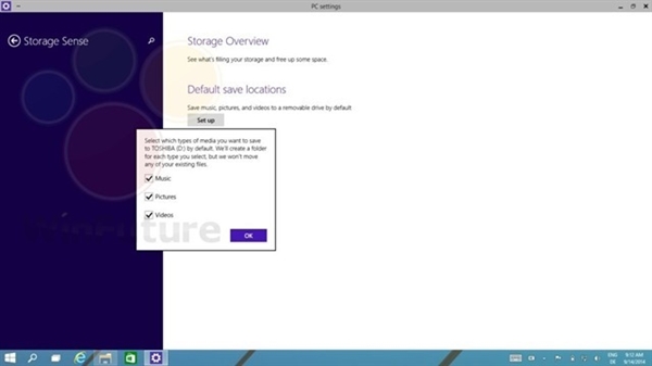 Win9新功能曝光：存储感知+Wi-Fi感知 新功能自于Windows Phone