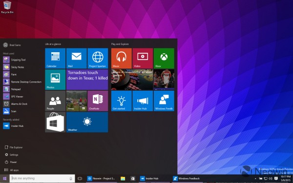 Win10 10114预览版开始菜单有哪些变化？