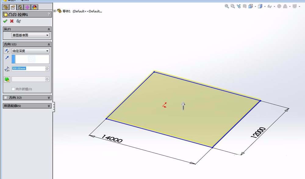 solidworks建筑墙体怎么画? solidworks承重墙的绘制方法