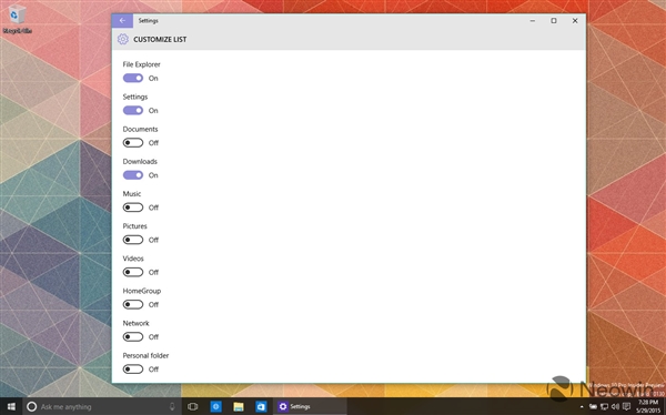 (组图)Win10 Build 10130 图赏：系统图标更加美观
