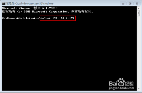 如何在Windows系统上利用Telnet协议连接Linux服务器？