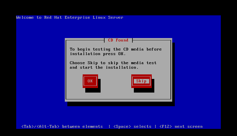 在VMware虚拟机中安装redhat linux操作系统图文详解教程