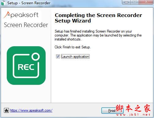 Apeaksoft Screen Recorder(屏幕录像软件)安装及激活教程