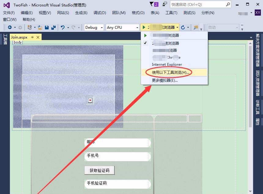 VisualStudio有哪些浏览网页的方式?