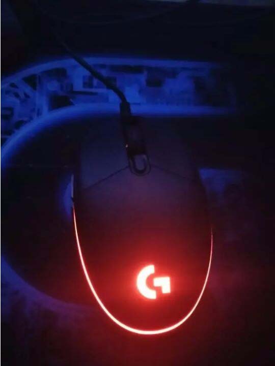 罗技G102鼠标怎么关闭背景光?