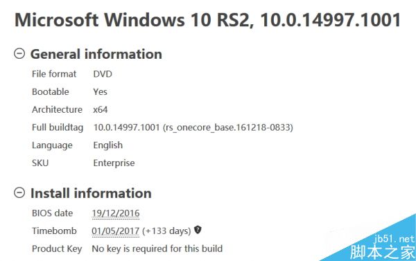 Win10 Build 14997界面截图曝光:新增低蓝光模式