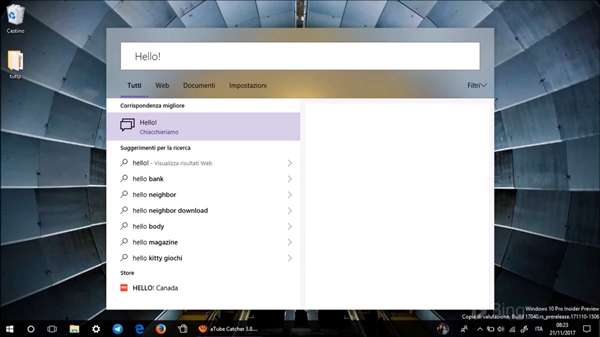 win10 RS4全新搜索界面抢先预览