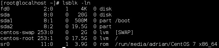 在Linux系统中使用lsblk和blkid显示设备信息的方法