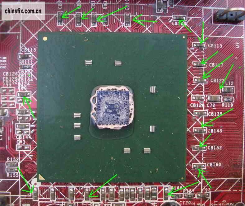 南北桥的供电测试点