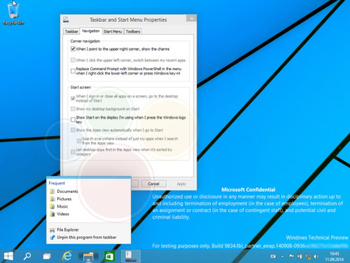 Windows9界面预览图欣赏 Windows9预计10月初发布