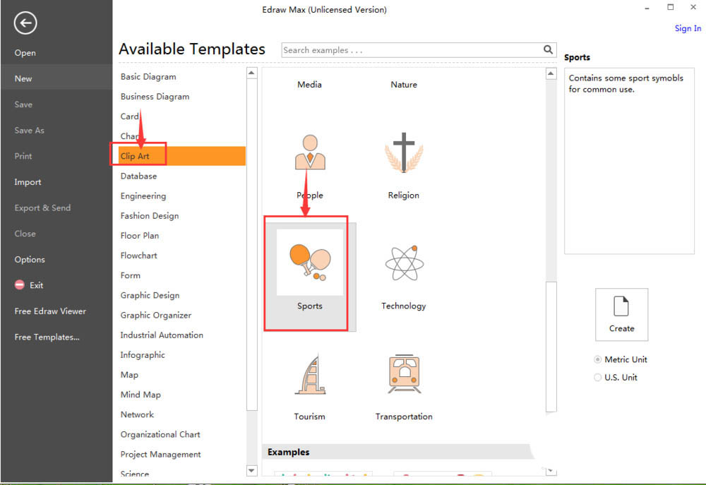 Edraw Max亿图图示怎么画足球?