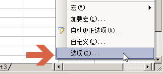 excel2003怎么设置取消自动显示右侧开始工作窗格?