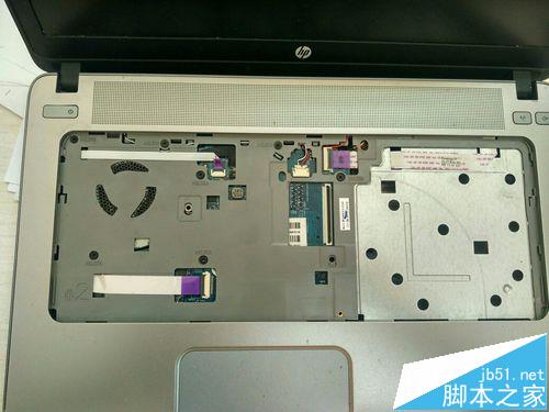 惠普hp445g1笔记本怎么拆机清灰?