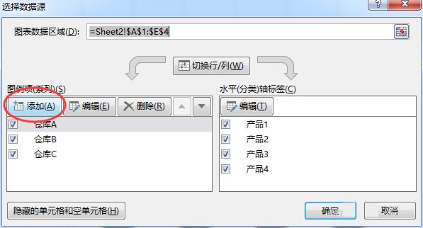 EXCEL中建立总计分类统计图表的方法