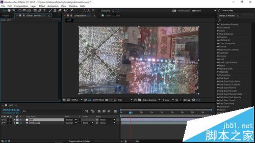 ae调色预设怎么用? AE中使用预设简化调色流程的方法