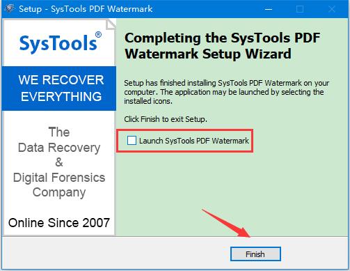 PDF去水印 SysTools PDF Watermark 安装及免费激活图文教程