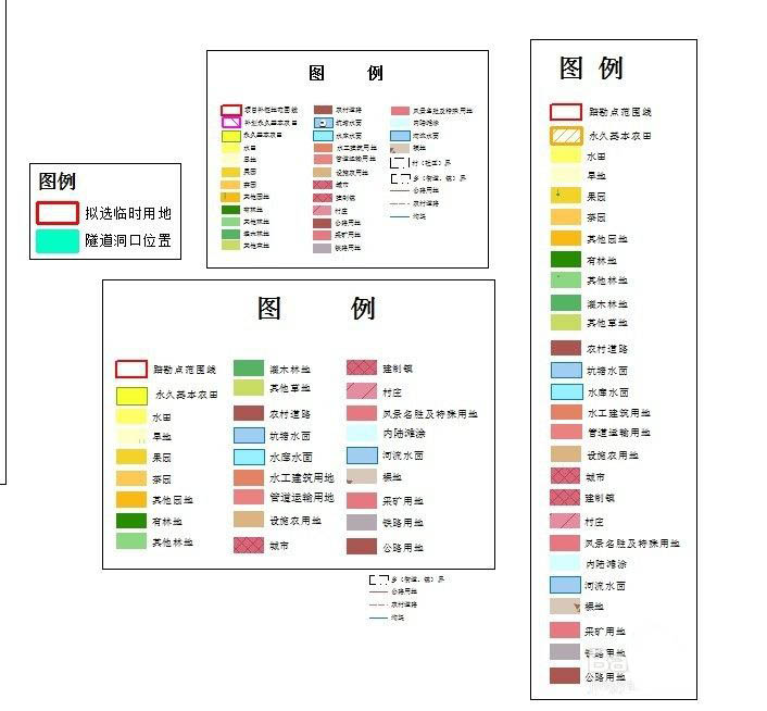 ARCGIS地图图例怎么打散和组合?