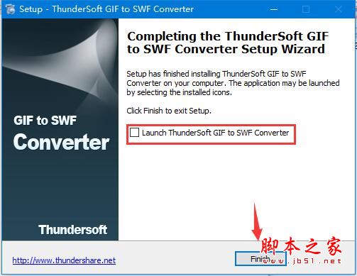 GIF转SWF转换器ThunderSoft GIF to SWF Converter激活教程(附补丁)