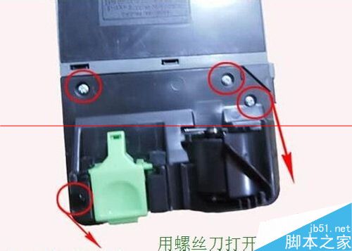 小型一体机怎么加粉加碳粉？