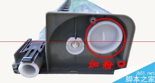 小型一体机怎么加粉加碳粉？