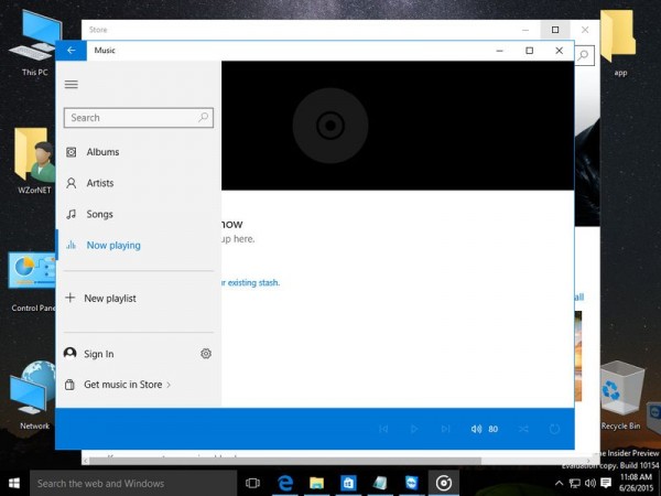 Windows 10 Build 10154最新版系统截图首曝光