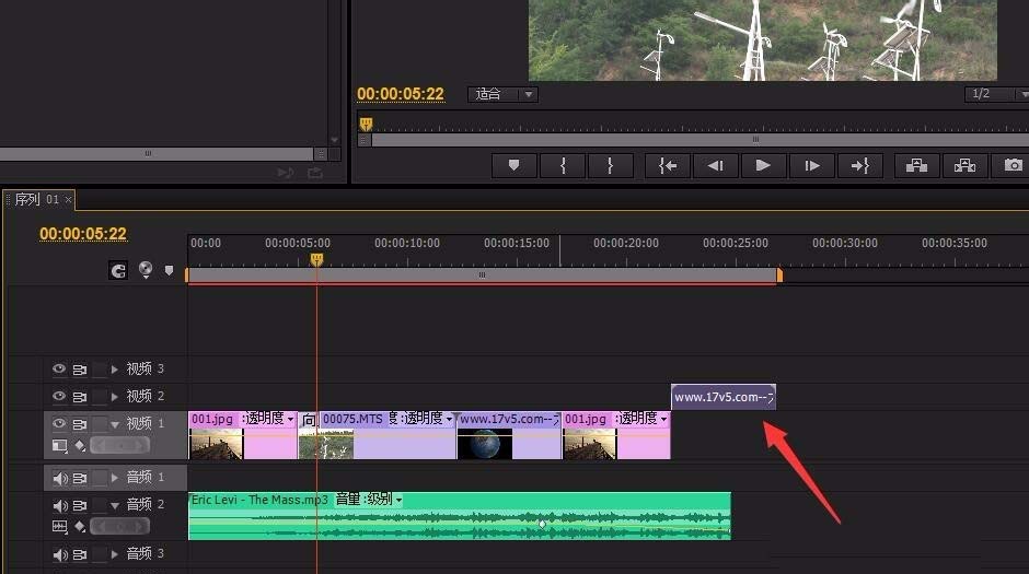 premiere视频编辑v1轨道怎么拷贝到v2轨道?