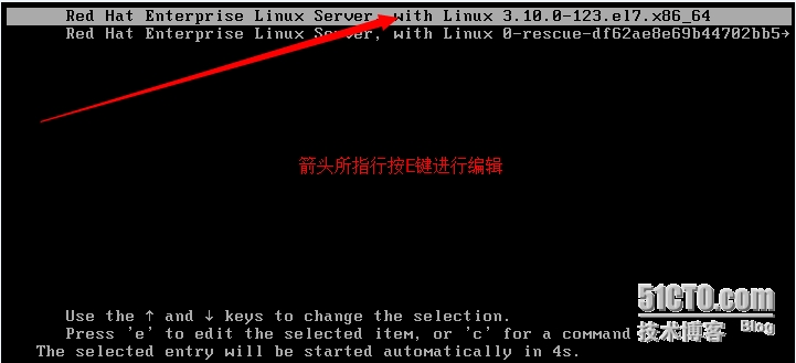 Centos 7.0 系统密码破解图文方法