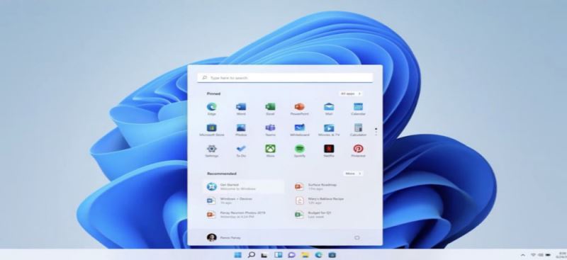 微软正式宣布 Windows11:全新居中“开始”菜单,动态磁贴没了