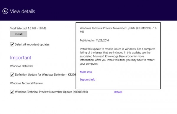 Win10预览版9879迎来&ldquo;十一月更新&rdquo; 修复0xAB蓝屏问题