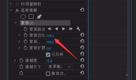 premiere视频怎么局部模糊?