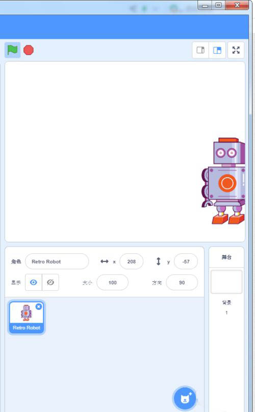 scratch3怎么制作机器人跟随鼠标移动效果? scratch鼠标跟随技巧